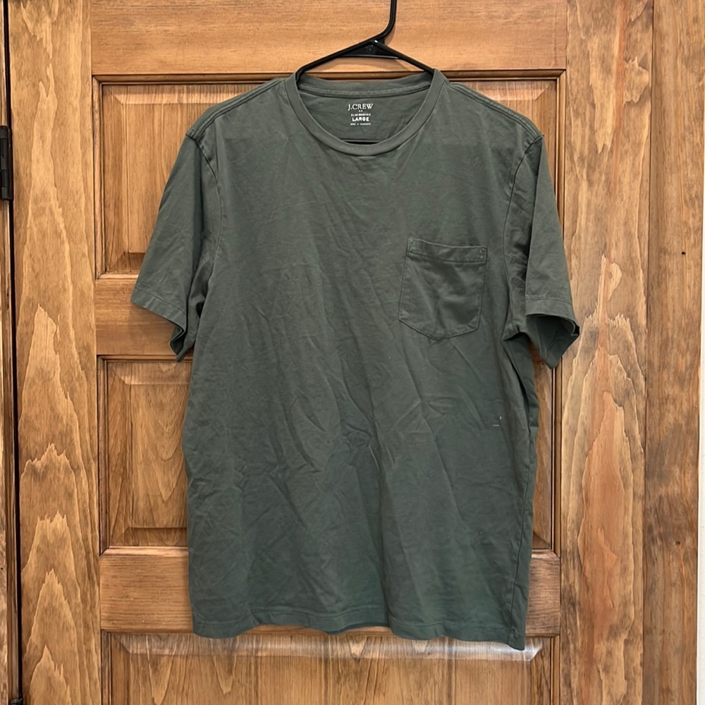J. Crew men’s slim washed tee